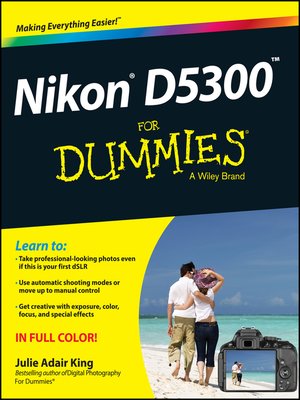 cover image of Nikon D5300 For Dummies
